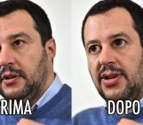 Matteo Salvini Lega Nord modificato Photoshop