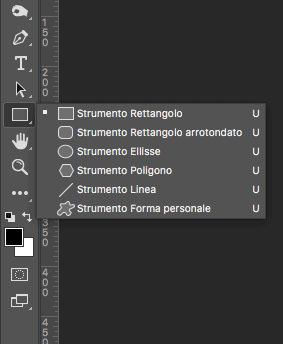 Forme vettoriali Photoshop