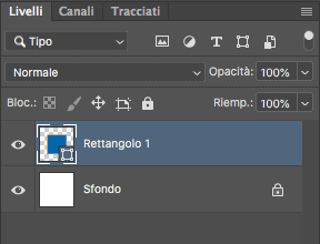 Livello Forma Photoshop